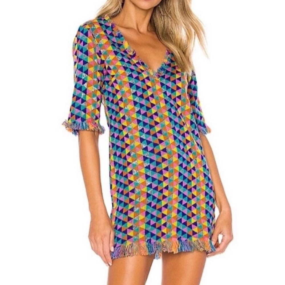 X REVOLVE House of Harlow 1960 Parker Dress-Multi